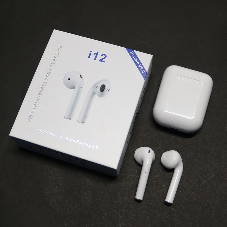 Tai Nghe Bluetooth Không Dây inpods i12 TWS Combo Vỏ ốp lưng Case Airpod Airpods Pro 1 2 Iphone - Shin Case