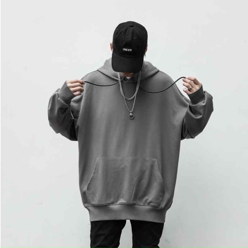 Áo hoodie nam nữ from rộng unisex áo thu đông