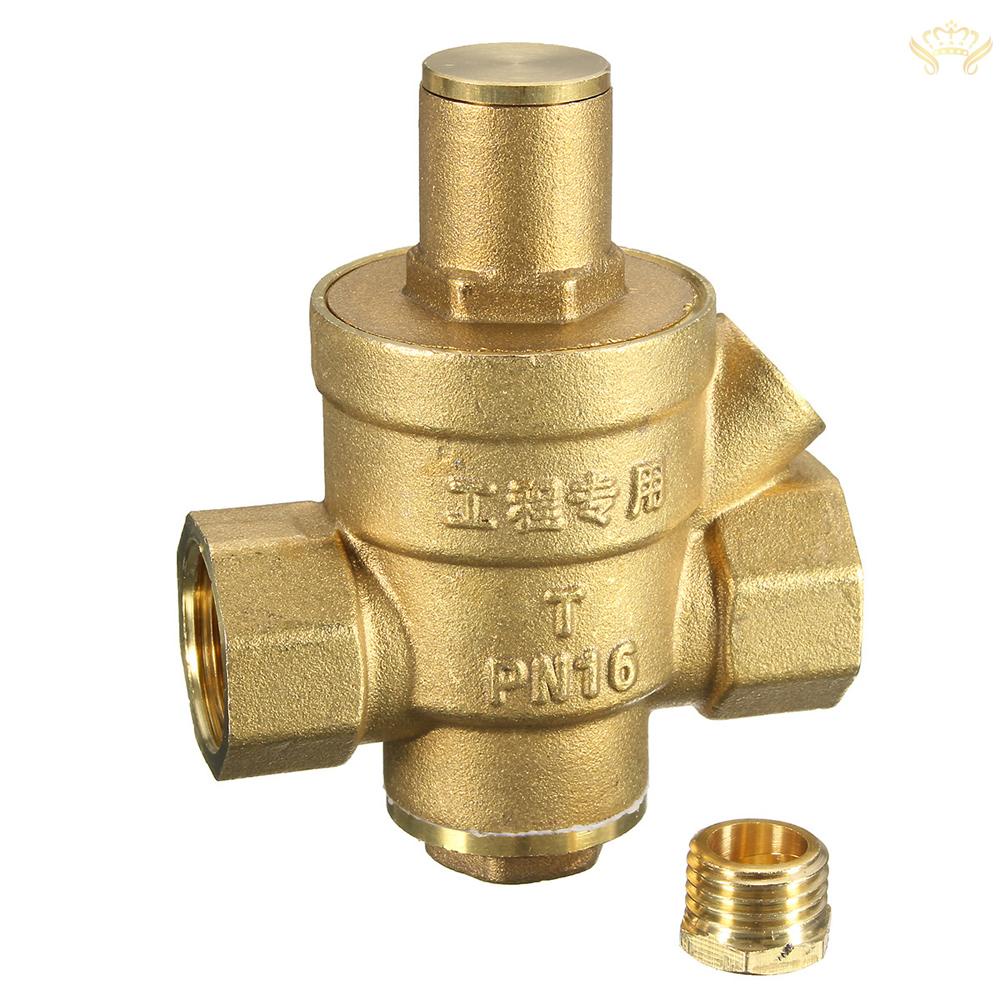 Van Điều Chỉnh Áp Suất Nước DN15 1 / 2 &quot;Bằng Đồng Thau 85 * 63mm