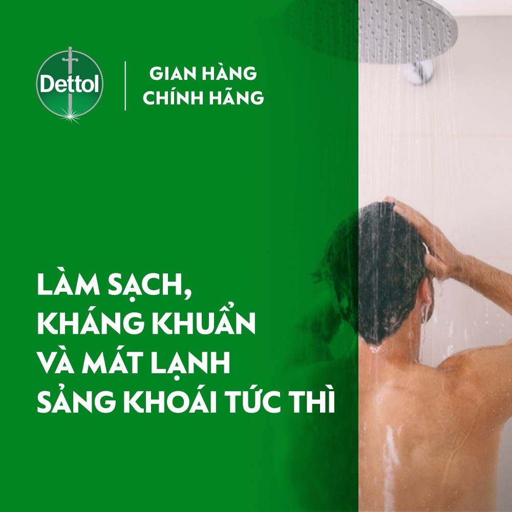 Quà tặng độc quyền Durex - Sữa tắm Dettol mát lạnh tức thì 250g