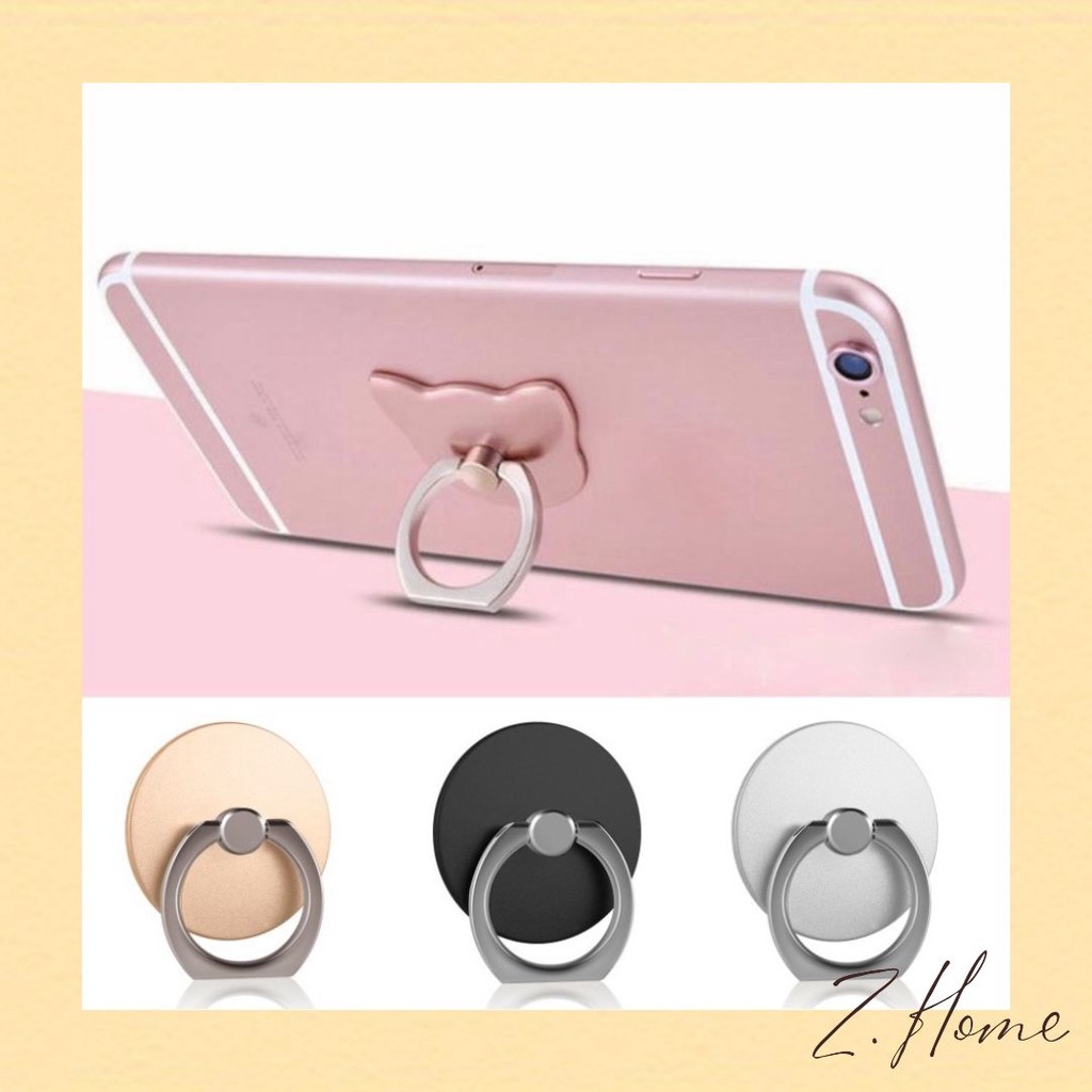Giá đỡ - Chân chống điện thoại nhẫn iring tròn - Xem phim, chơi game
