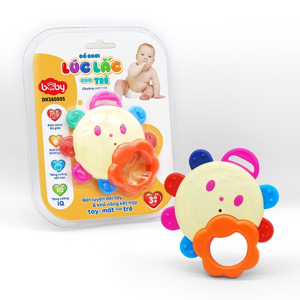 Đồ Chơi DuKa: Lúc Lắc Cho Trẻ - Chuông Mặt T.rời DK580005