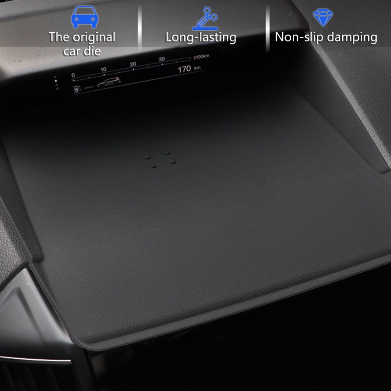 Giá Đỡ Điện Thoại Bằng Silicon Chống Trượt Gắn Bảng Điều Khiển Xe Hơi