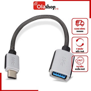 Cáp otg type c 3.1 cao cấp