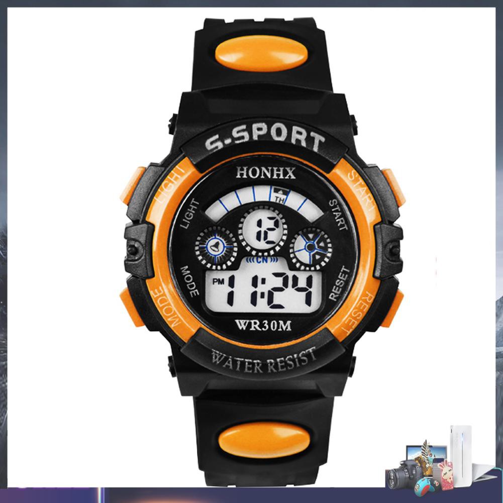 Đồng hồ điện tử chống nước đa năng cho bé trai