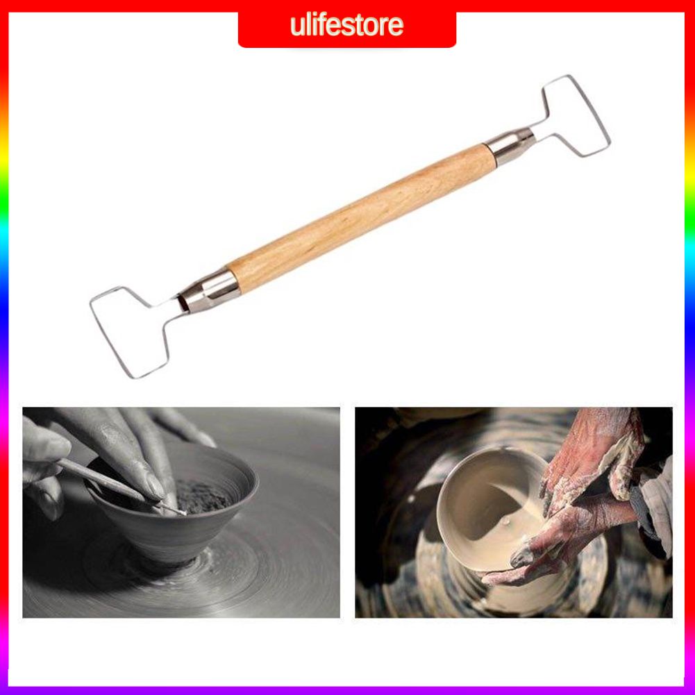 New Gỗ Xử Lý Gốm Sứ Gốm TỰ LÀM Công Cụ Gỗ Xử Lý Wax Gốm Clay Điêu Khắc Khắc Công Cụ DIY Craft ULIFE