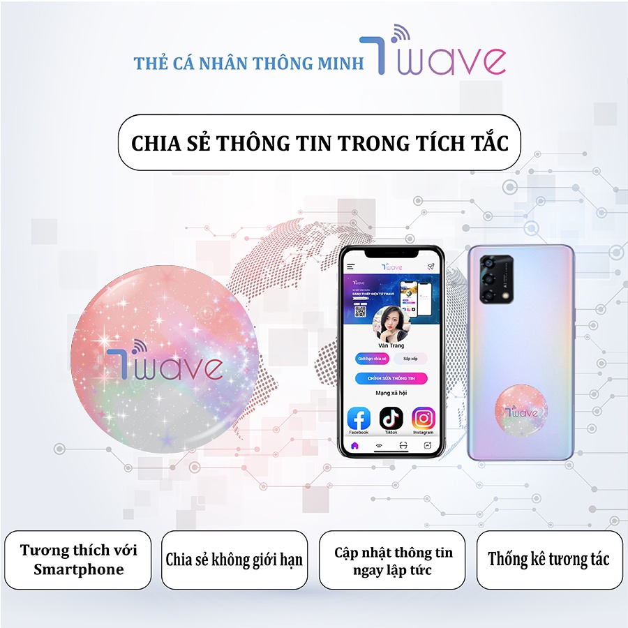 Sticker Thông Minh  Chia Sẻ Mọi Thông Tin Chỉ Với 1 Chạm