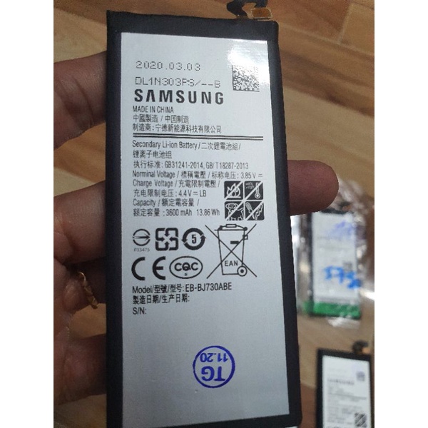 pin samsung j730 A720 zin new công ty có bảo hành