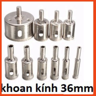 Mũi khoan kính 36 , mũi khoét gạch men, đá hoa cương, sứ, mũi khoét kiếng 36mm