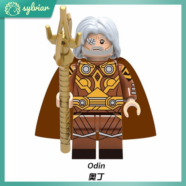 Bộ Đồ Chơi Lắp Ráp Lego Nhân Vật Thor Loki Hela Odin Iron Man Spiderman Dành Cho Trẻ Em