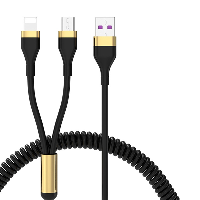 Dây Cáp Sạc Nhanh Đa Năng 2 Trong 1 PD Type-C