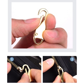 1PC Zipper Pull Replacement Repair Kit Slider Pull Tab Universal Fixer