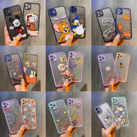 Ốp Điện Thoại Mềm Chống Rơi In Hoạt Hình Động Vật Đáng Yêu Cho Iphone 11 Promax Iphone 7 P 8 Plus