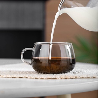 Ly thủy tinh - Ly uống trà ISO.26 size 250ml chịu nhiệt