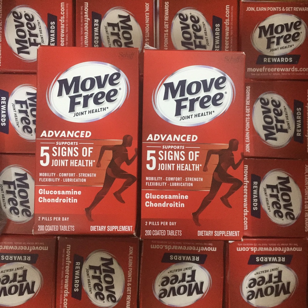 Move free 200 viên bổ sung chất nhờn xương khớp