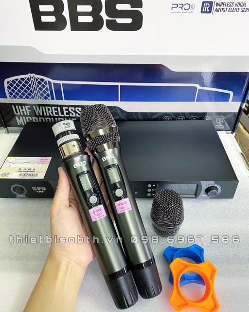 MIC KHÔNG DÂY BBS K868 HÁT KARAOKE , ÂM THANH CHUYÊN NGHIỆP