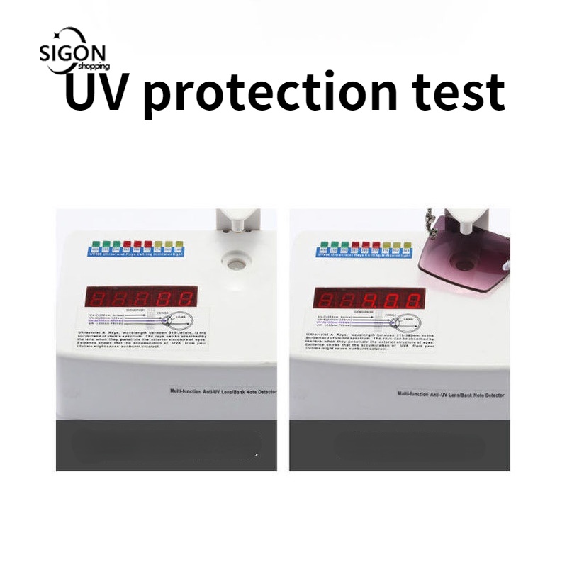 Kính mát gọng vuông chống bức xạ cho cặp đôi