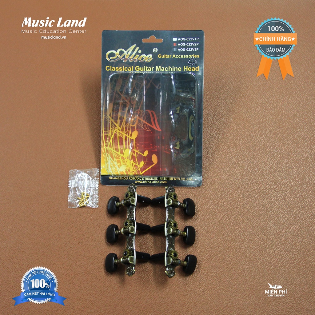 Khóa Đàn Guitar Classic Alice AOS-022V2P – Chính Hãng