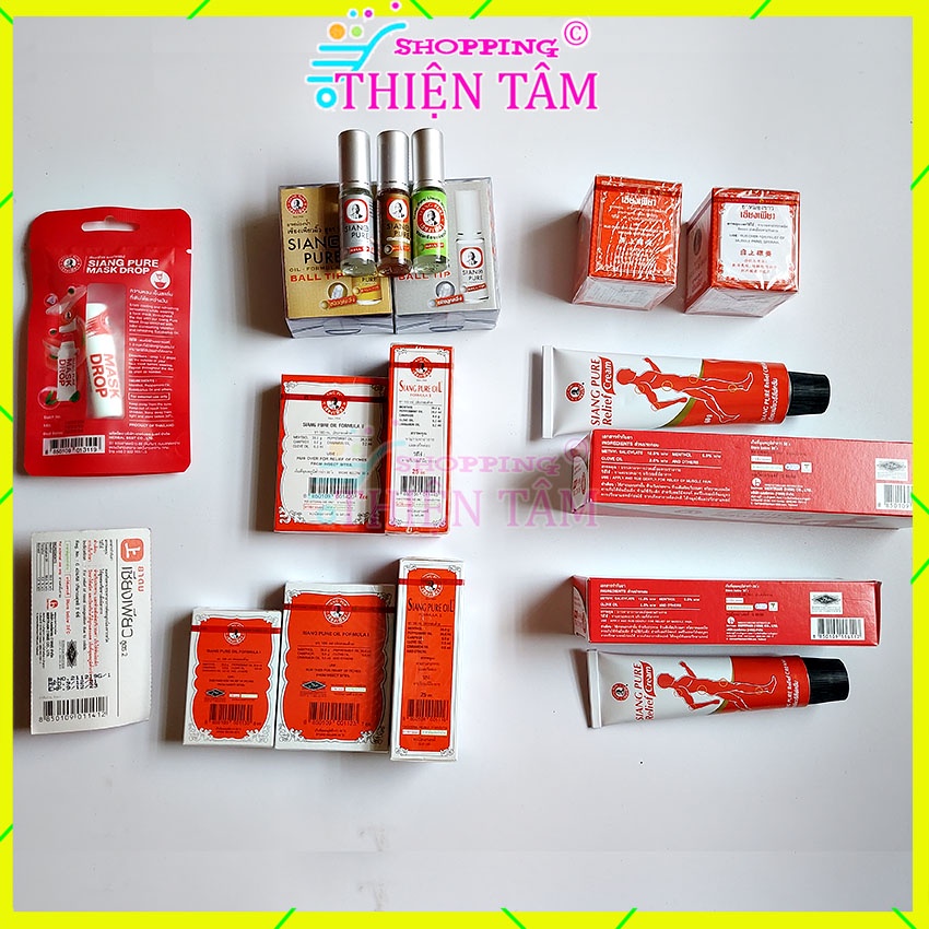 Dầu Gió Siang Pure Top Sản Phẩm Bán chạy Thái Lan