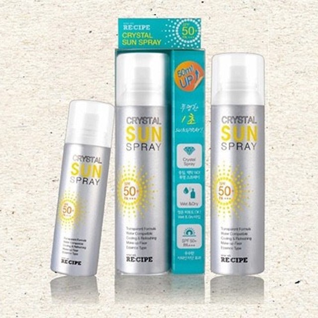 Xịt chống nắng crystal Sun Spray 50ml &amp; 150ml