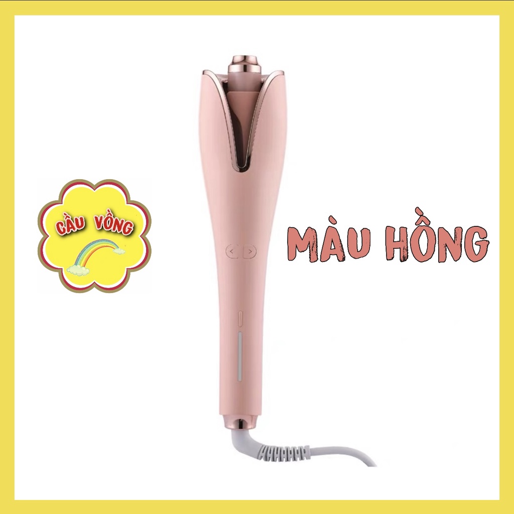 Máy Uốn Tóc Tự Động Chính Hãng, Làm xoăn xoay tự động 3 in 1, Máy Uốn Tóc Mini Xoay 360 Độ - [Bảo Hành 1 Năm]