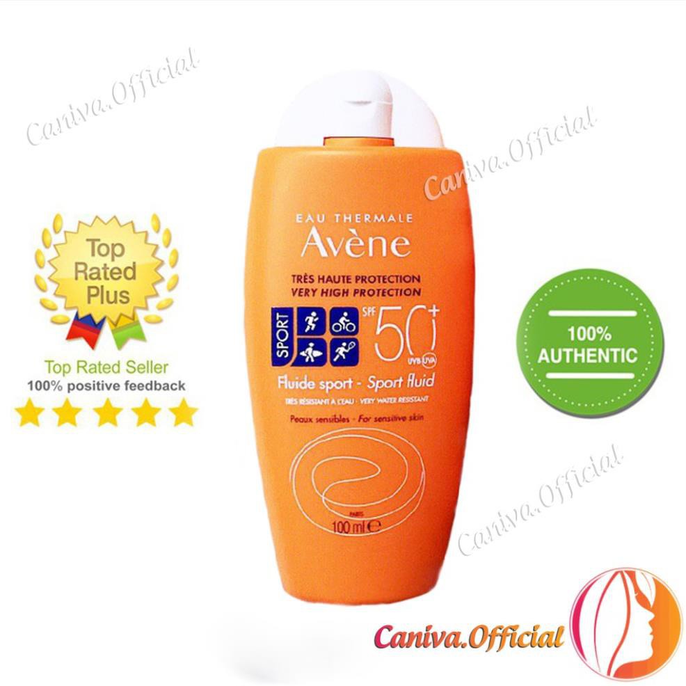 Kem Chống Nắng Avene Fluide Sport Spf 50+ Cho Da Nhạy Cảm 100ml