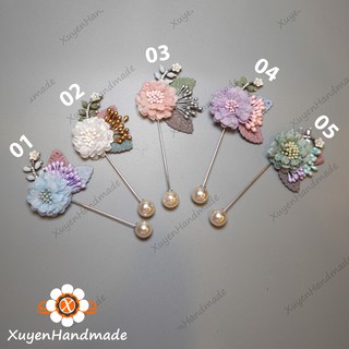 (Có Sẵn) Trâm Cài Áo Vest Nữ Handmade Cao Cấp (Không Hộp)