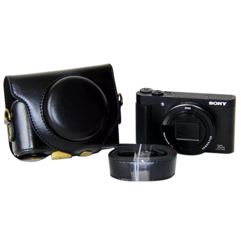 Bao da PU bảo vệ máy ảnh Sony HX90 WX500 HX90V