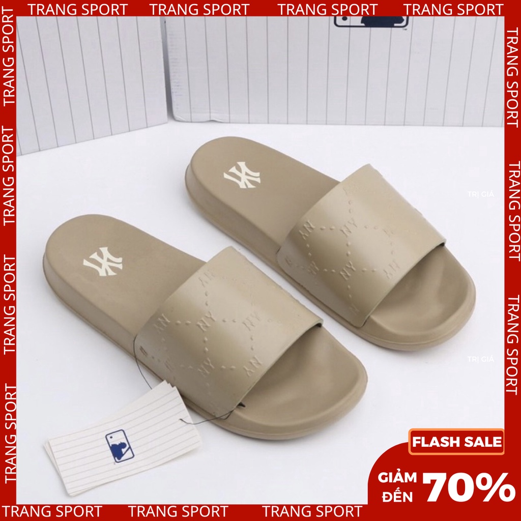 Dép MLB chunky mound dia monogram cặp đôi nam nữ FULLBOX