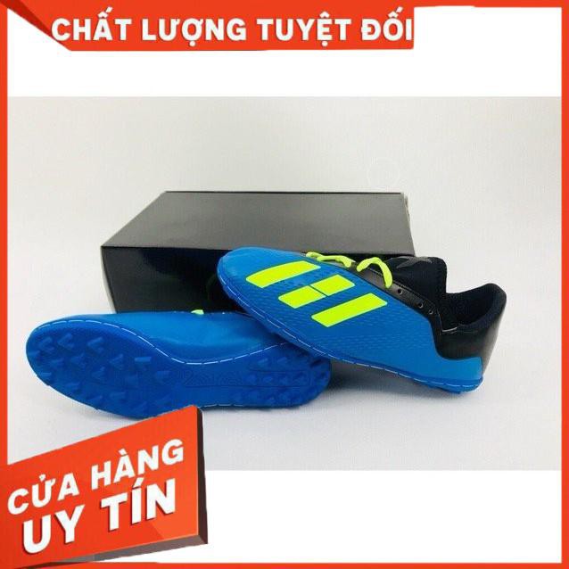 Giày đá bóng cao cấp X-a18 -xanh-cỏ nhân tạo