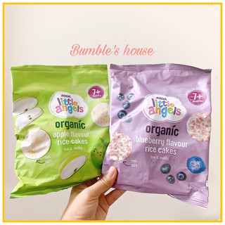 Bánh gạo Organic Little Angels - Bánh ăn dặm cho bé 7th+