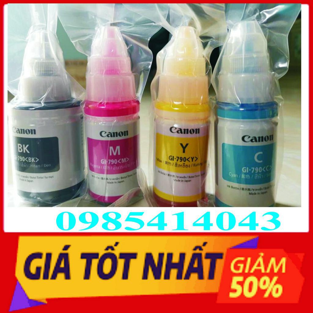 Mực in Canon Gl-790 Đen/Xanh/Đỏ/Vàng