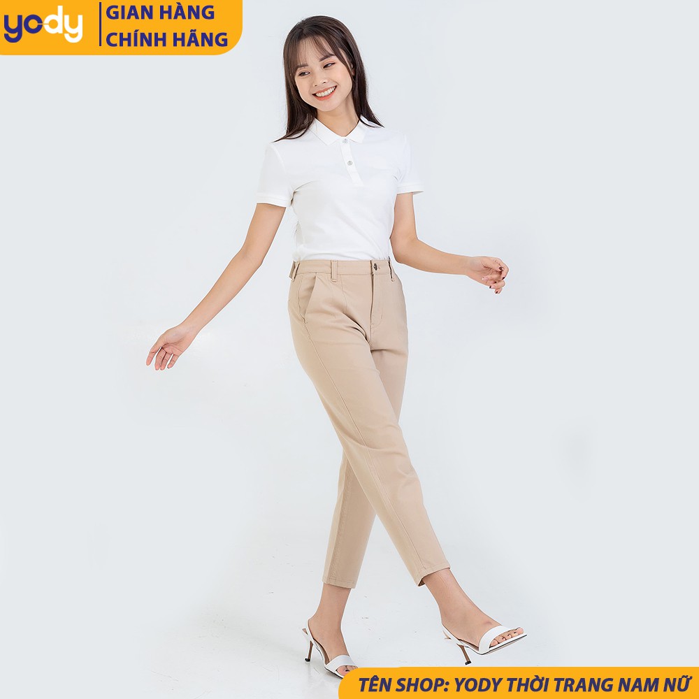 Áo polo nữ Bique YODY áo thun nữ có cổ chất vải mềm, thoáng khí dễ mix đồ APN3396 | BigBuy360 - bigbuy360.vn