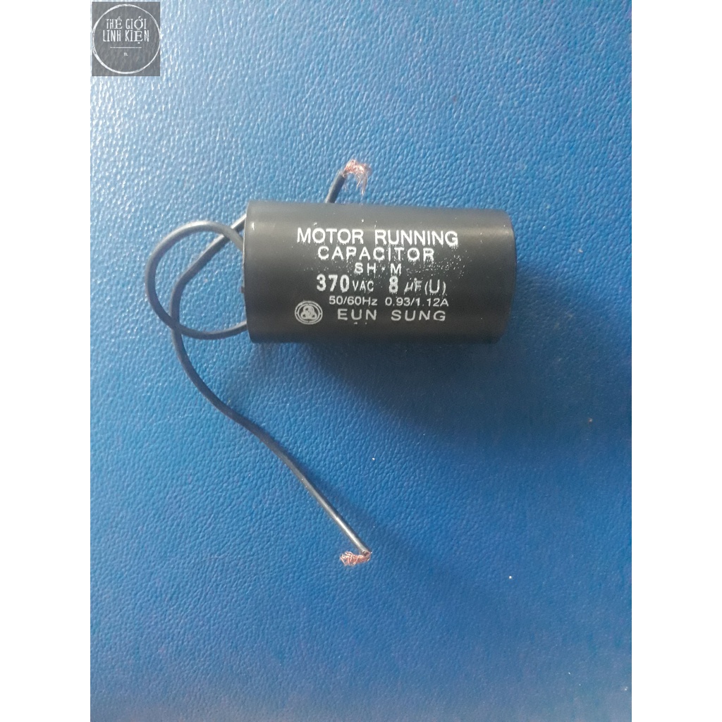 Tụ đề cho MOTOR động cơ máy bơm CÁC LOẠI  6uf 8uf 10uf ...