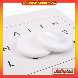 Bông tán phấn phủ nén bột mỏng size vừa Yuyun