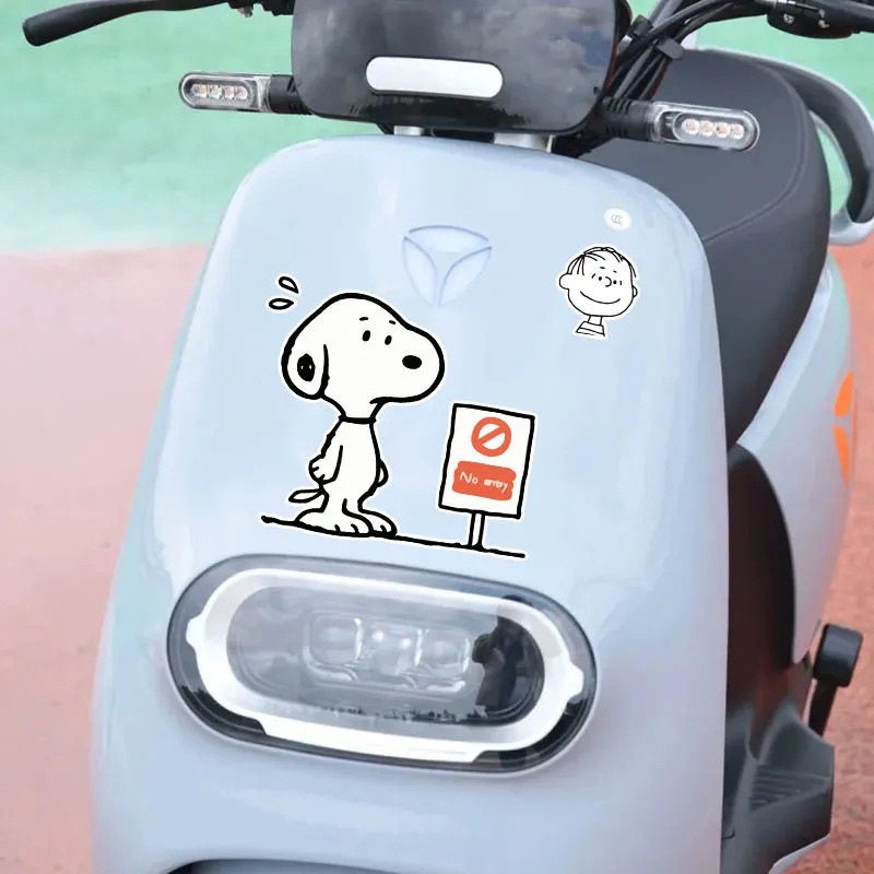 Hoạt Hình Nhãn Dán Trang Trí Đa Năng Hình Chú Chó snoopy Dễ Thương