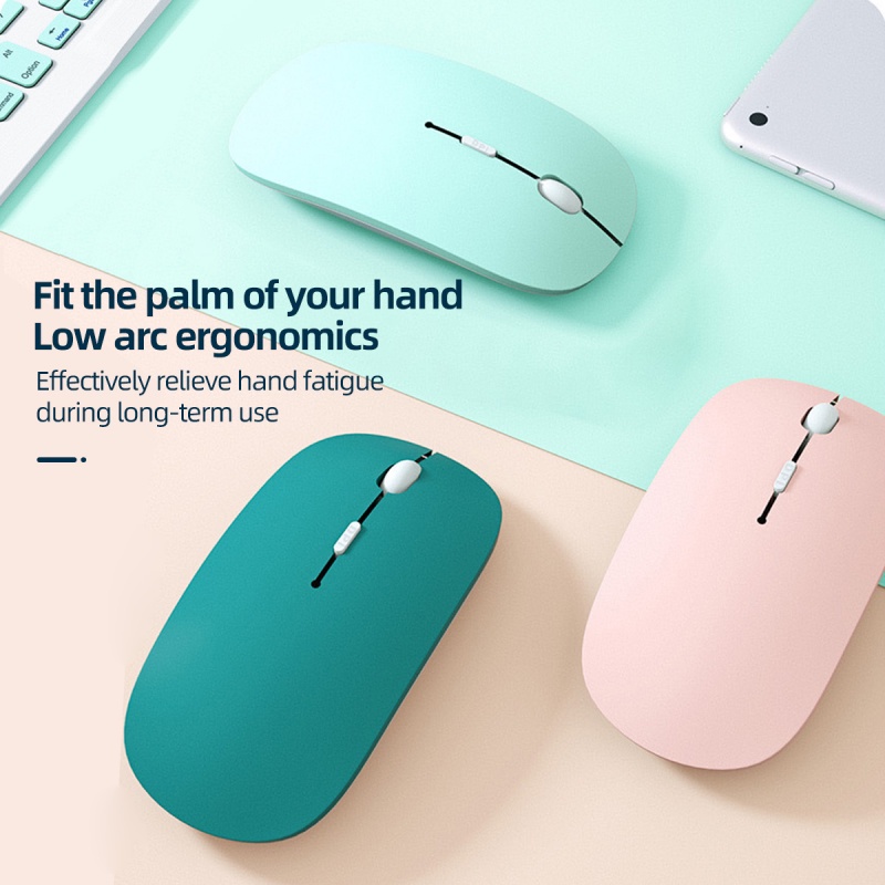 Chuột không dây FONKEN bluetooth 3 kiểu DPI tùy chỉnh siêu mỏng thích hợp cho máy tính laptop điện thoại máy tính bảng