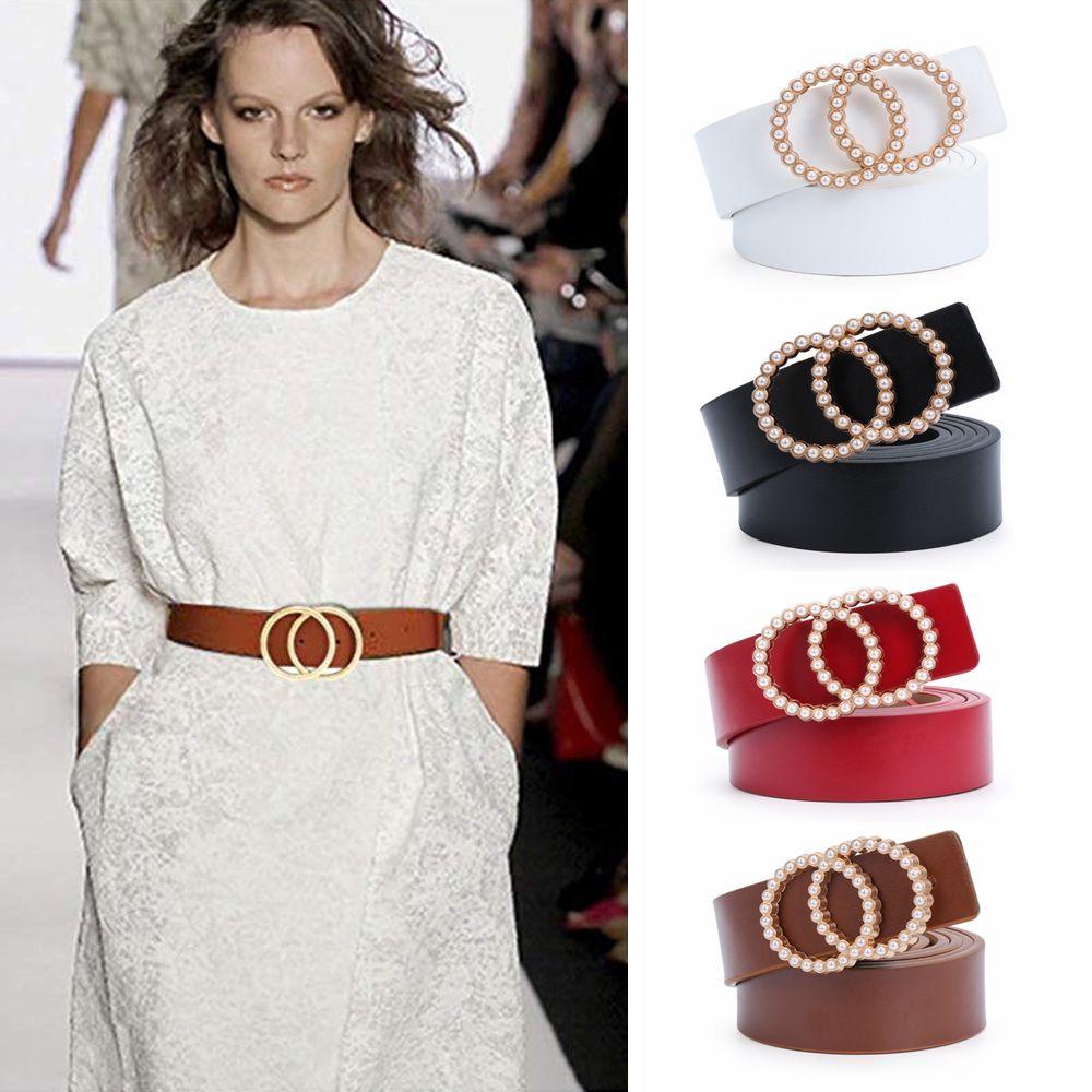 CACTU Thắt Lưng Da Phong Cách Vintage Thời Trang Cho Nữ