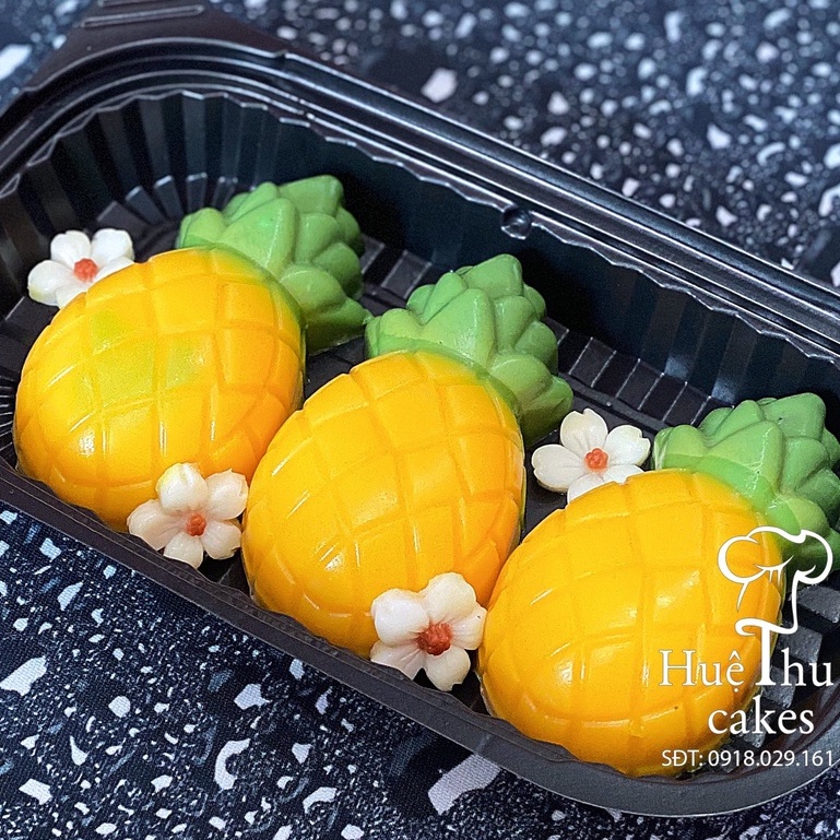 50 Hộp Nhựa Đế Đen Đựng Cơm - Bánh Su Kem - Rau Câu - HT17