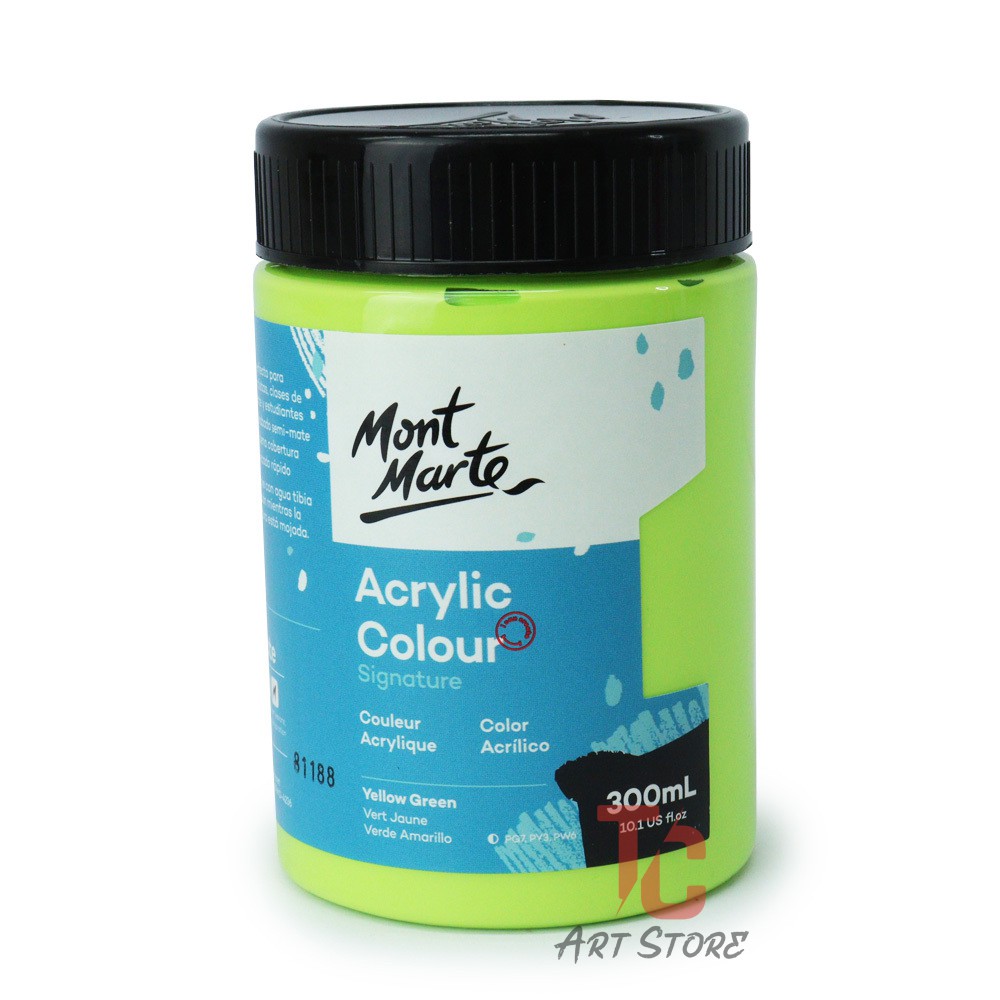 Màu Acrylic 3D Mont Marte Signature 300ml - BẢNG MÀU 2