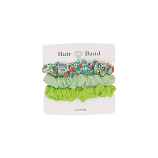 Set 3 Dây Buộc Tóc Co Giãn Đơn Giản Thời Trang Cho Nữ
