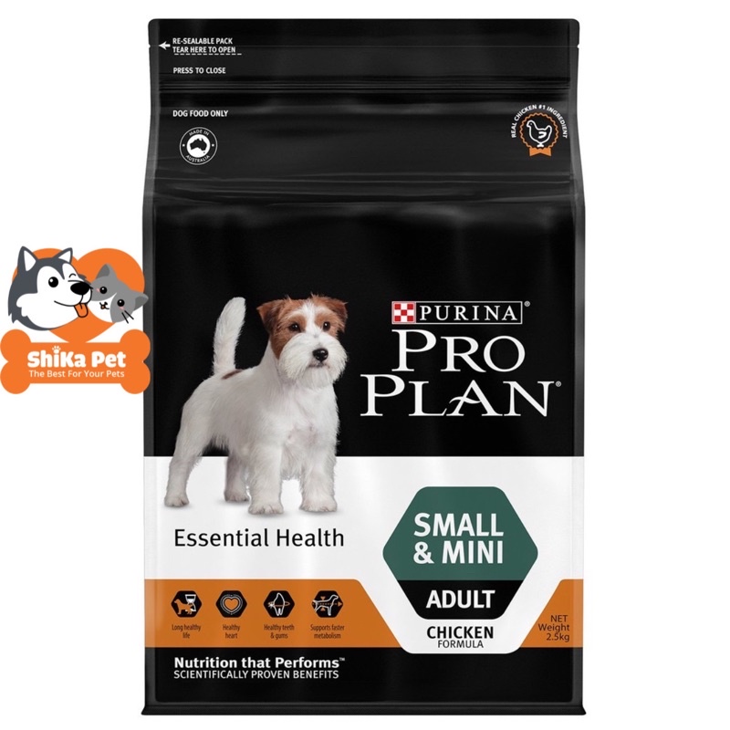 Thức ăn Cao Cấp Purina Pro Plan Small &amp; Mini Adult cho chó trưởng thành - Vóc mini và vóc nhỏ 2,5kg