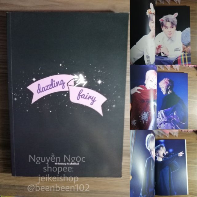 PHOTOBOOK BTS DAZZLING FAIRY JIMIN BY THE LUMINARY