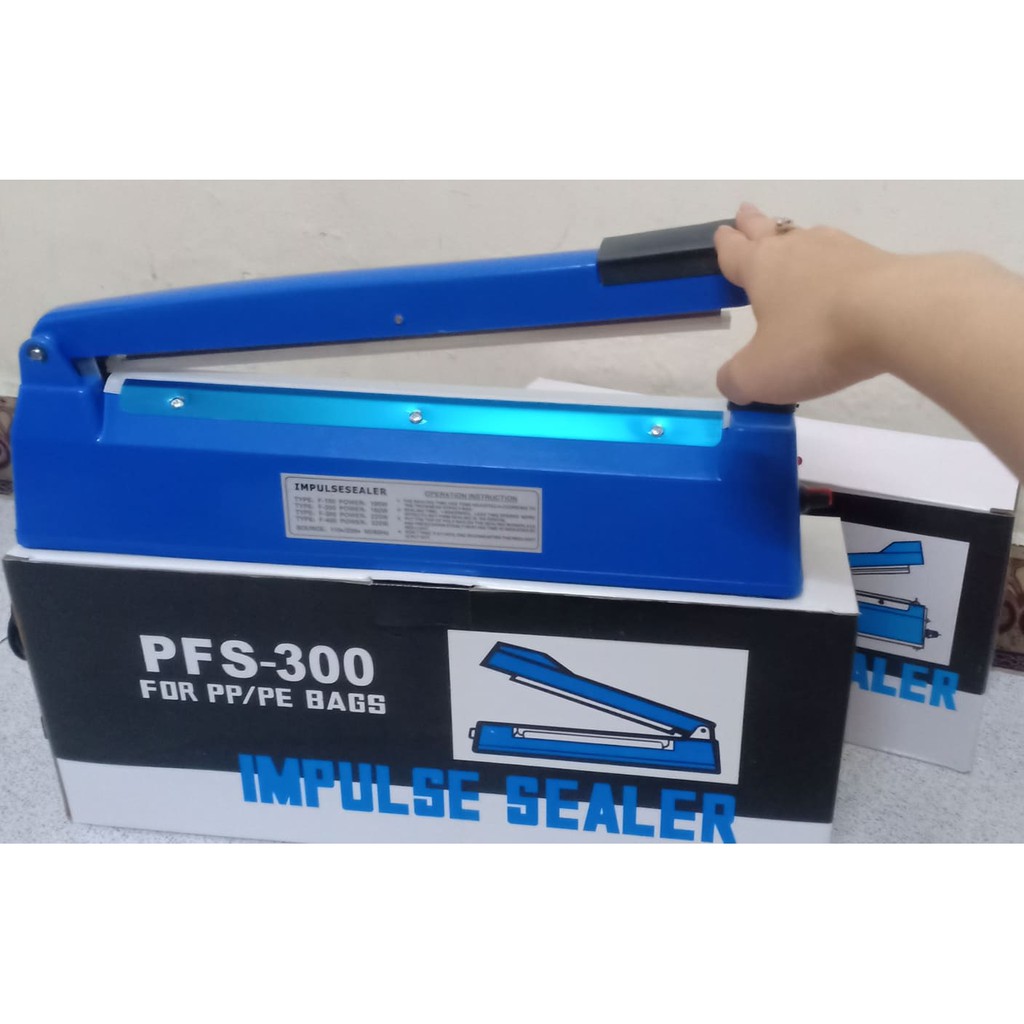 MÁY HÀN MIỆNG TÚI 30CM PFS300 VỎ NHỰA- MÁY CẮT MÀNG CO+ TẶNG KÈM DÂY THANH NHIỆT