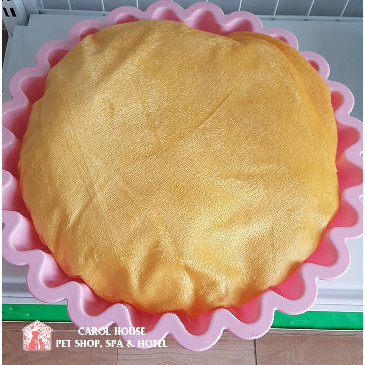 Nệm Ngủ Cho Chó Mèo Hình Trái Tim Và Bông Hoa