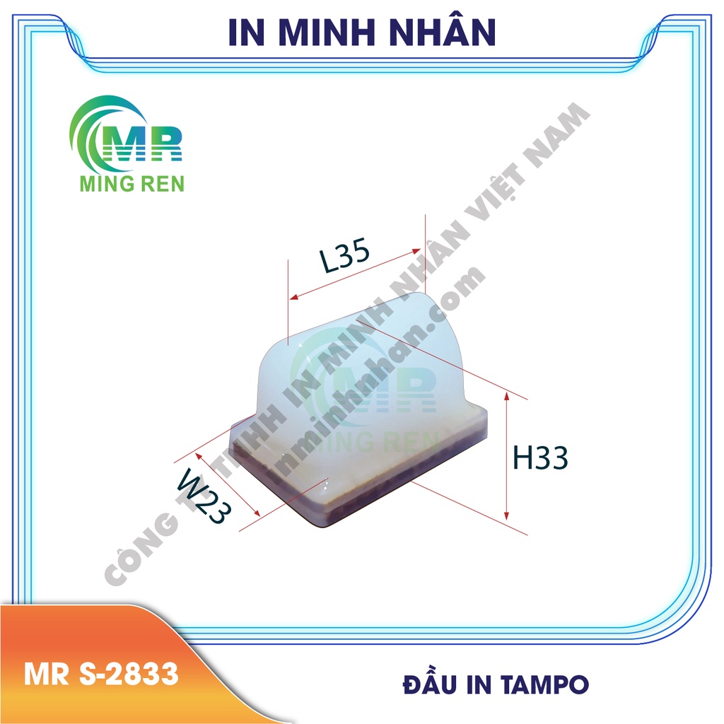 ĐẦU IN DÙNG CHO IN TAMPON