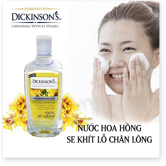 [Mã giảm giá] Nước hoa hồng Dickinson's Original Witch Hazel Pore Perfecting Toner 473ml