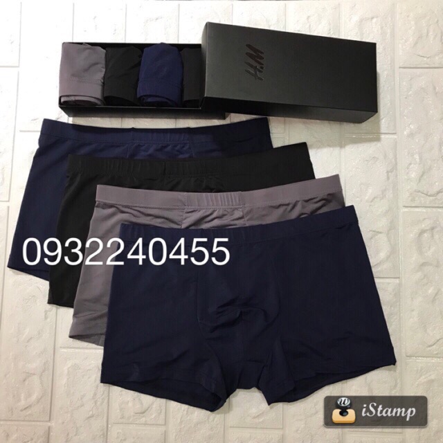 Combo sỉ 10 hộp sịp đúc thun lạnh HM