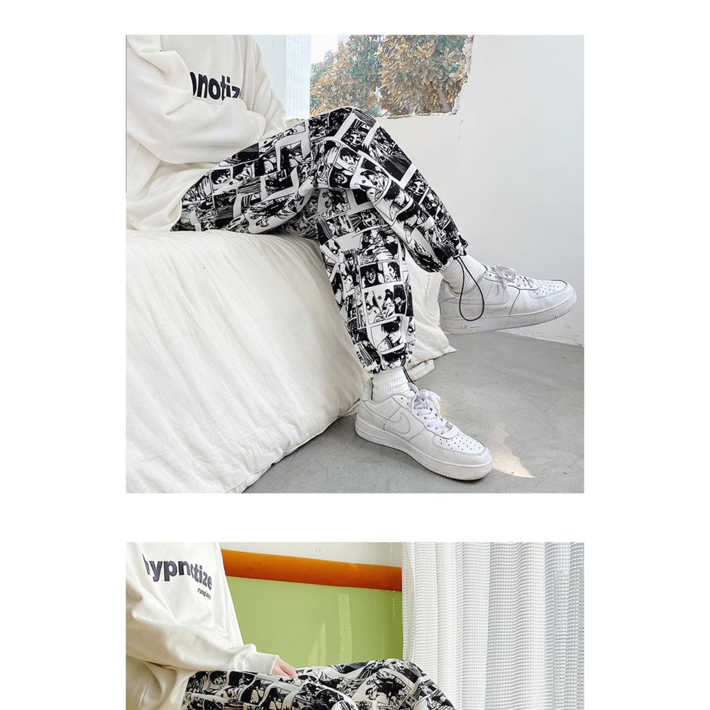 QUẦN JOGGER DÂY RÚT  TRUYỆN TRANH | BigBuy360 - bigbuy360.vn