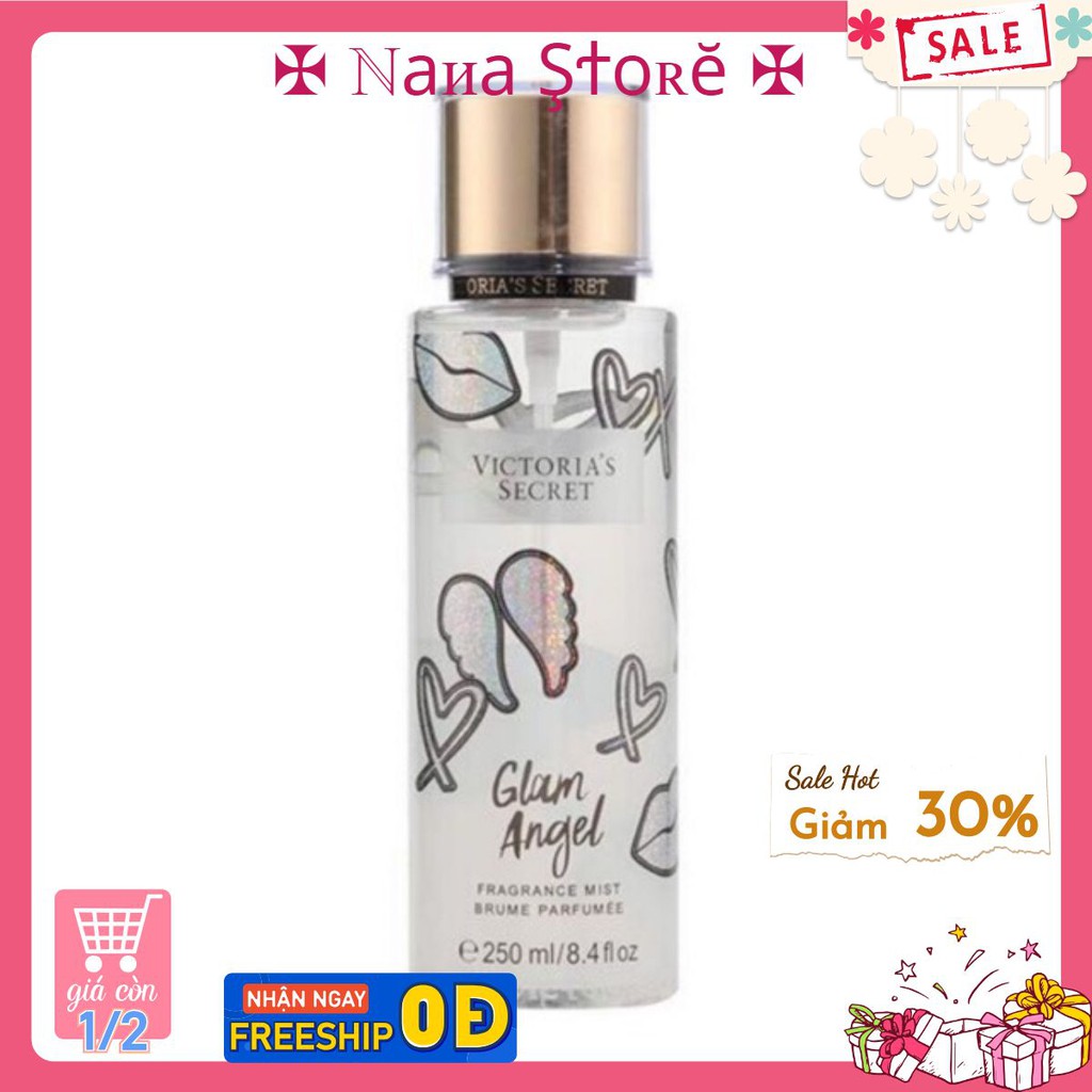 [NANASTORE]  Xịt Thơm Toàn Thân Victoria’s Secret Glam Angel Fragrance Mist